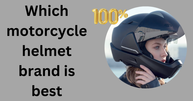 Which Motorcycle Helmet Brand is Best?