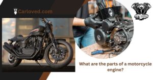 What are the parts of a motorcycle engine?