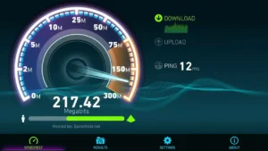 Comporium Internet Speed Test Results